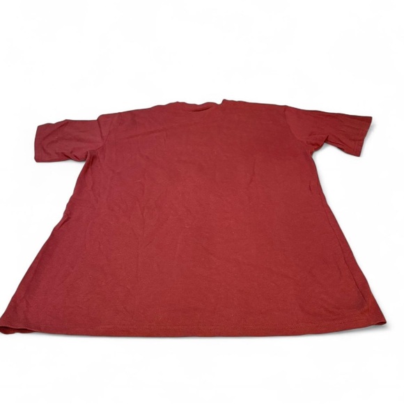 Modern Lux Deep Red Crewneck Tee - Picture 6 of 6